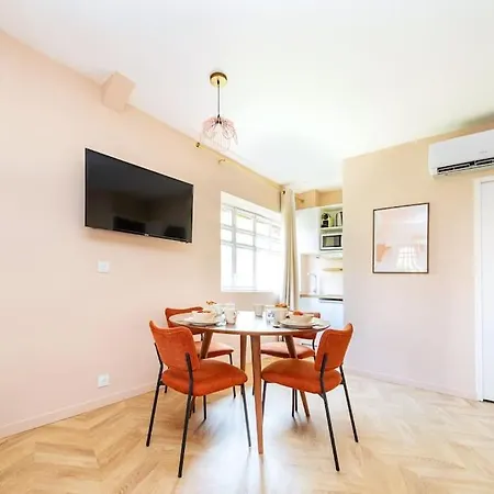 Superbe Rose Pour 6 Avec Sauna Appartamento Parigi