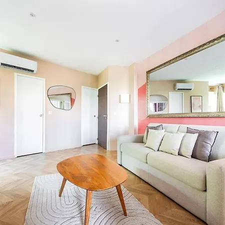 Appartamento Superbe Rose Pour 6 Avec Sauna Parigi